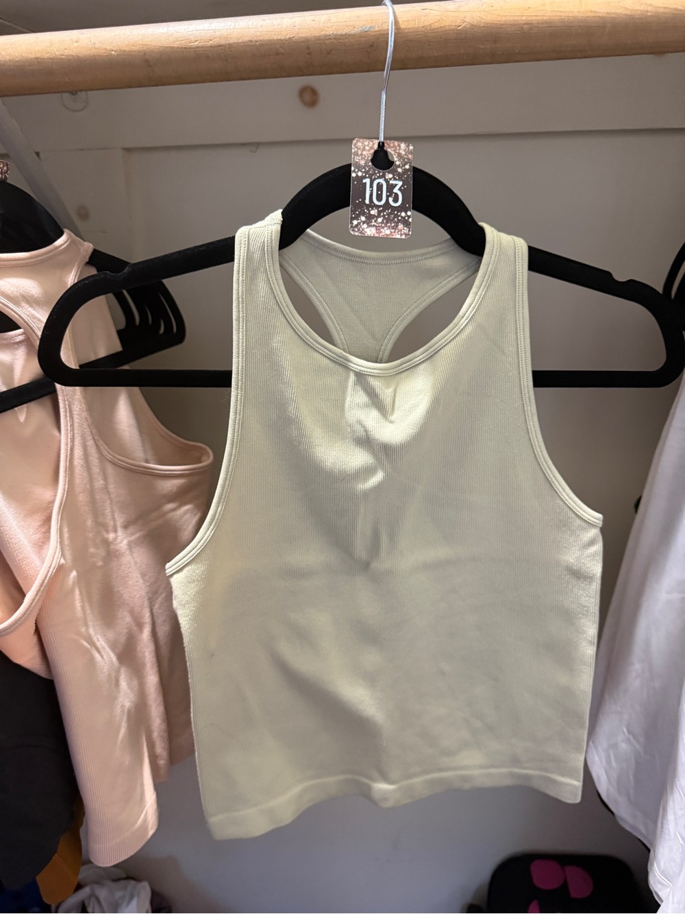 103 Free People Hayley racerback tank